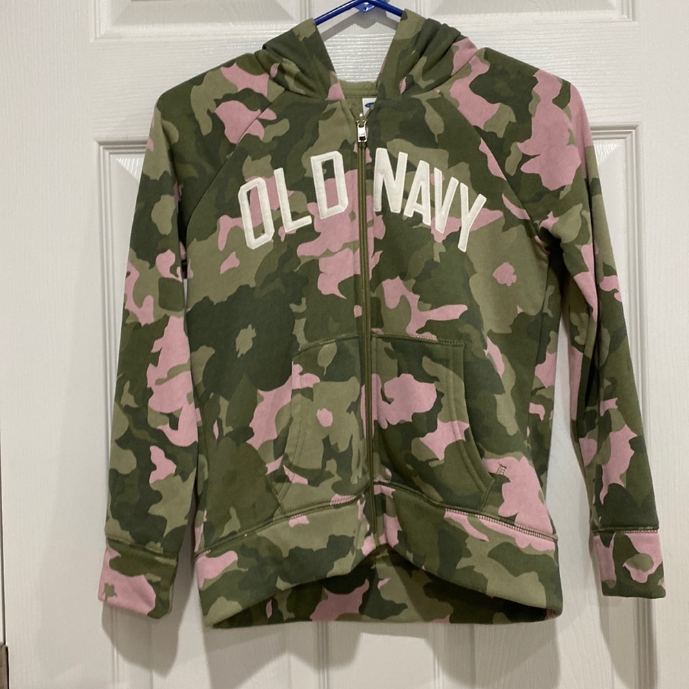 kids Old Navy camo jacket